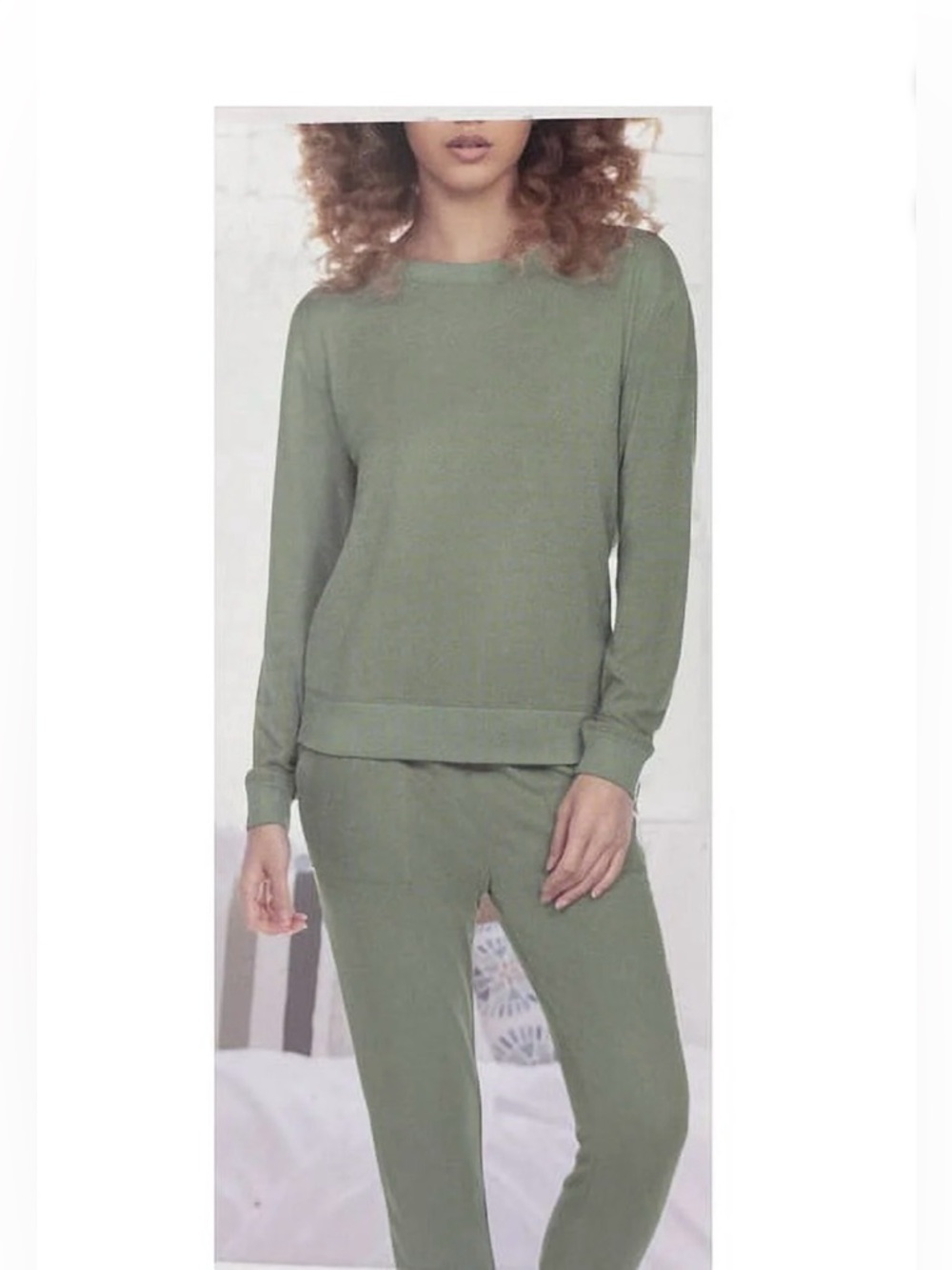 Honeydew Intimates Sage Green 2-Piece Pajama Set/E107